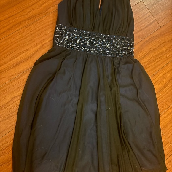 Jessica Howard Cocktail dress black with blue undertones 8 - Picture 9 of 9